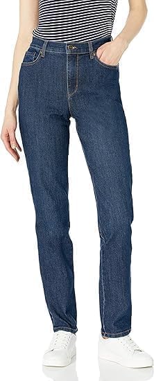 Gloria Vanderbilt Womens Amanda Classic High Rise Tapered Jean Plus Size