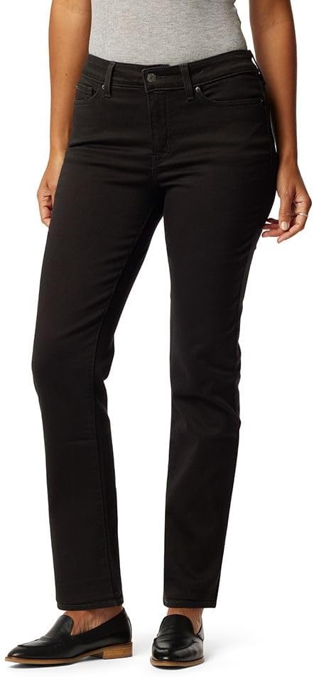 Levi Strauss Signature Gold Women's Totally Shaping Mid Rise Straight Jeans