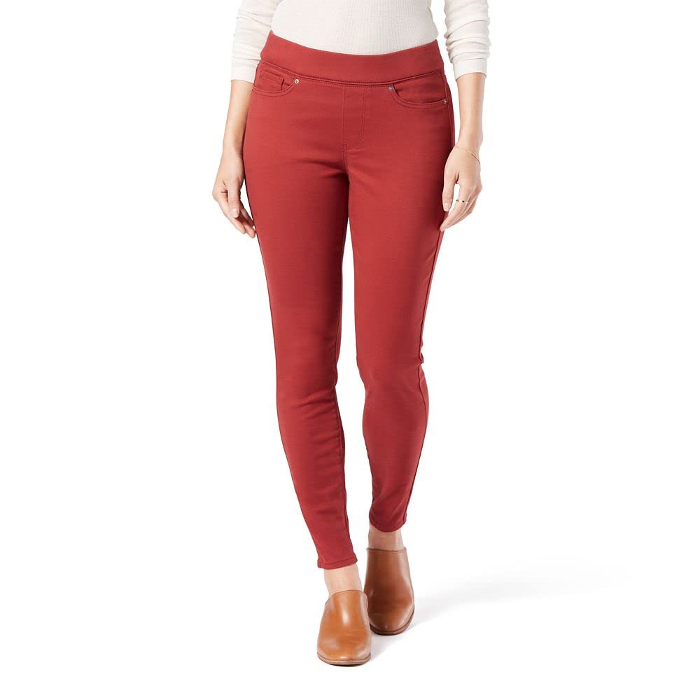 Levi Strauss Signature Gold Women's Totally Shaping Pull-on Skinny Jeans Mid-Rise Stretch Denim Curvy (Available in Plus)