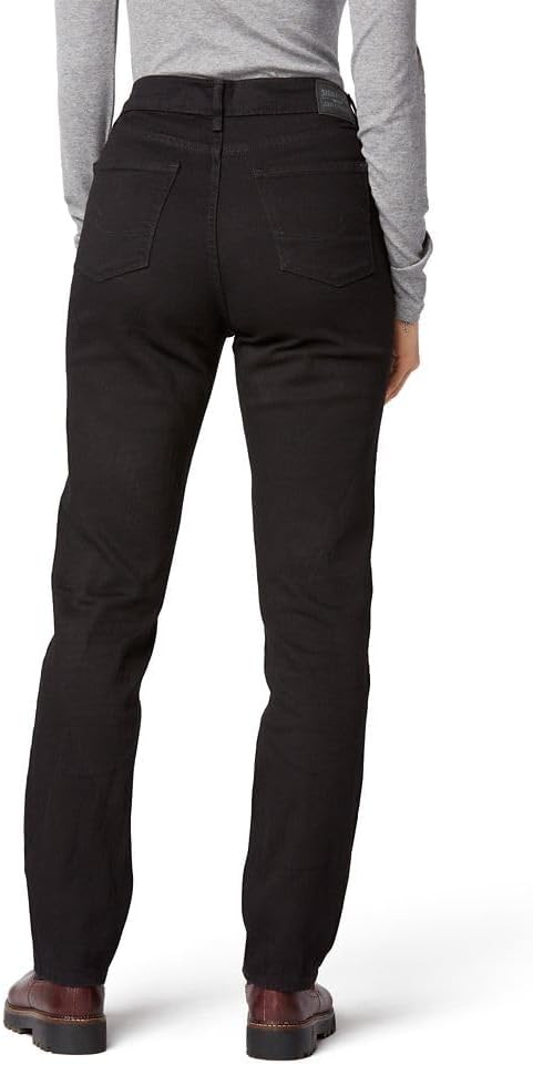 Levi Strauss Signature Gold Women's '03 Essential High-Rise Straight Jeans Stretch Denim (Also Available in Plus)