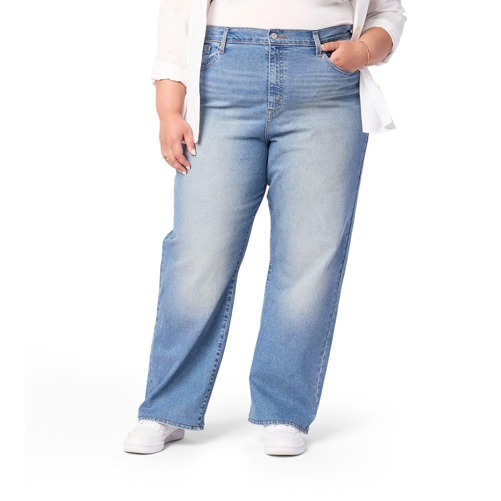 Levi Strauss Signature Gold Women's Heritage High Rise Loose Straight Jeans