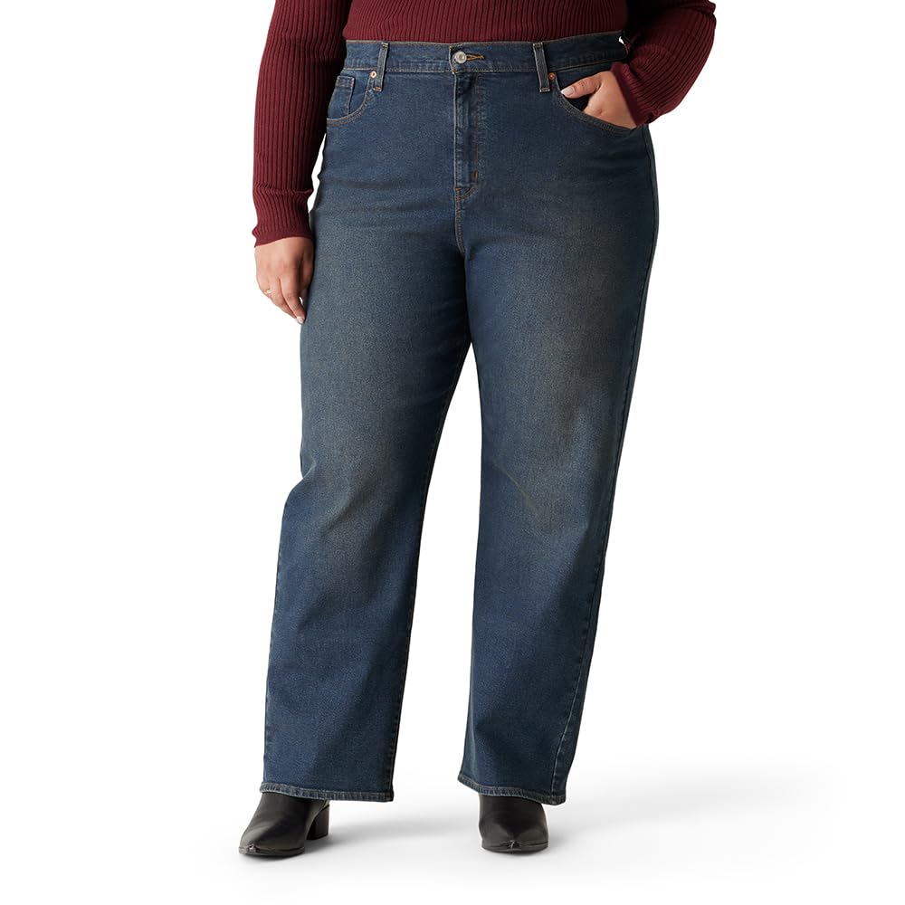 Levi Strauss Signature Gold Women's Heritage High Rise Loose Straight Jeans