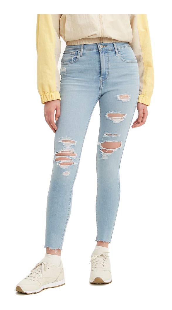 Levi's Womens 720 High Rise Super Skinny Jeans
