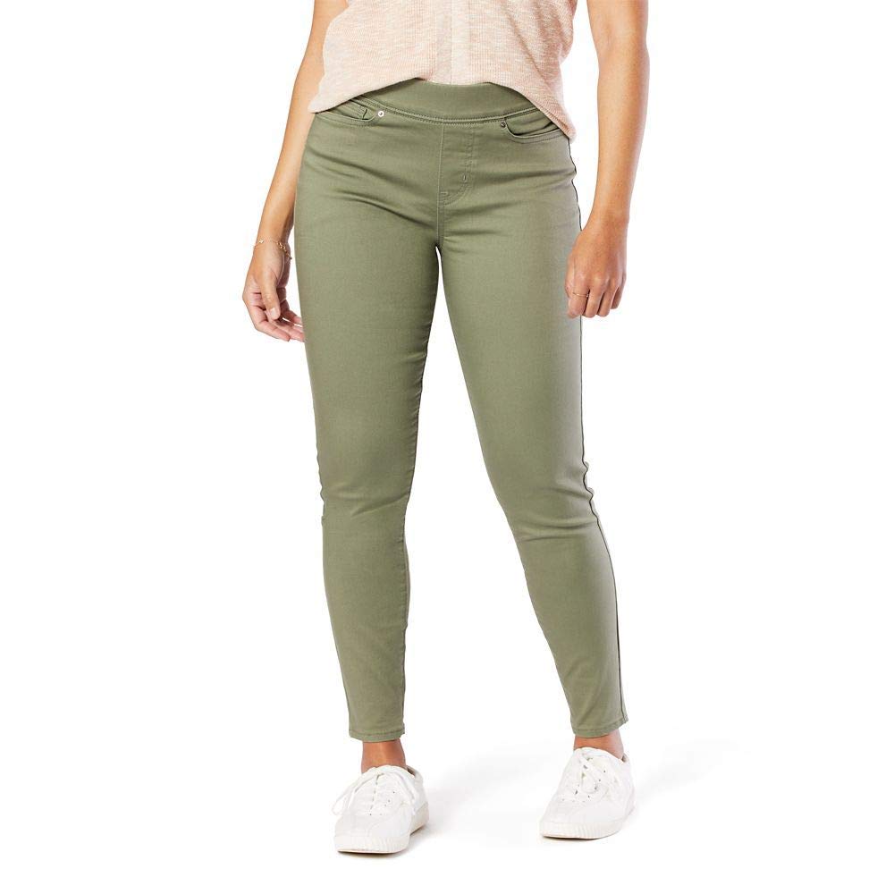 Levi Strauss Signature Gold Women's Totally Shaping Pull-on Skinny Jeans Mid-Rise Stretch Denim Curvy (Available in Plus)