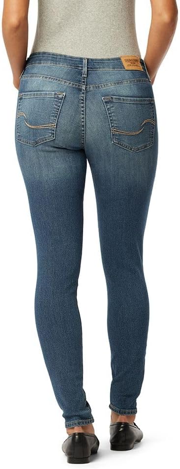Levi Strauss Signature Gold Women's Totally Shaping Mid Rise Skinny Jeans