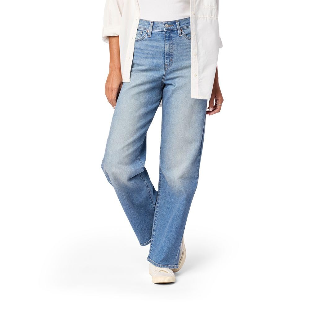 Levi Strauss Signature Gold Women's Heritage High Rise Loose Straight Jeans