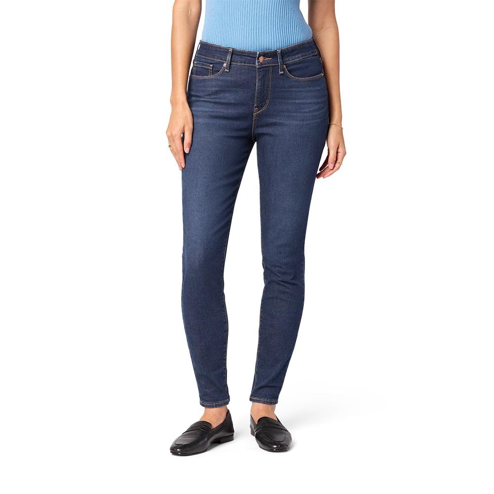 Levi Strauss Signature Gold Women's Totally Shaping Mid Rise Skinny Jeans
