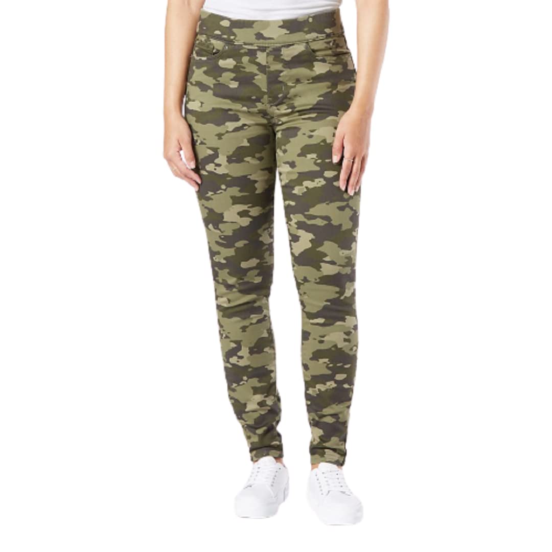 Levi Strauss Signature Gold Women's Totally Shaping Pull-on Skinny Jeans Mid-Rise Stretch Denim Curvy (Available in Plus)