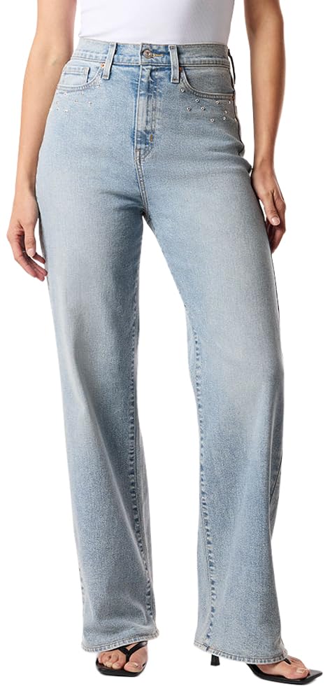 Levi Strauss Signature Gold Women's Heritage High Rise Loose Straight Jeans