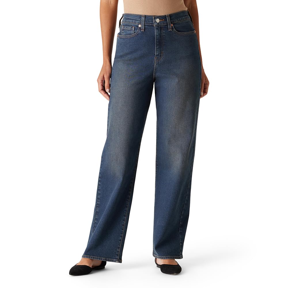 Levi Strauss Signature Gold Women's Heritage High Rise Loose Straight Jeans