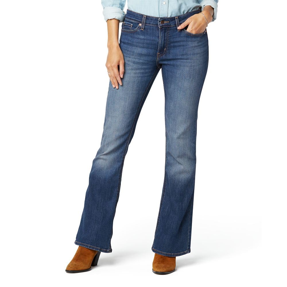 Levi Strauss Signature Gold Women's Mid Rise True Boot Jeans