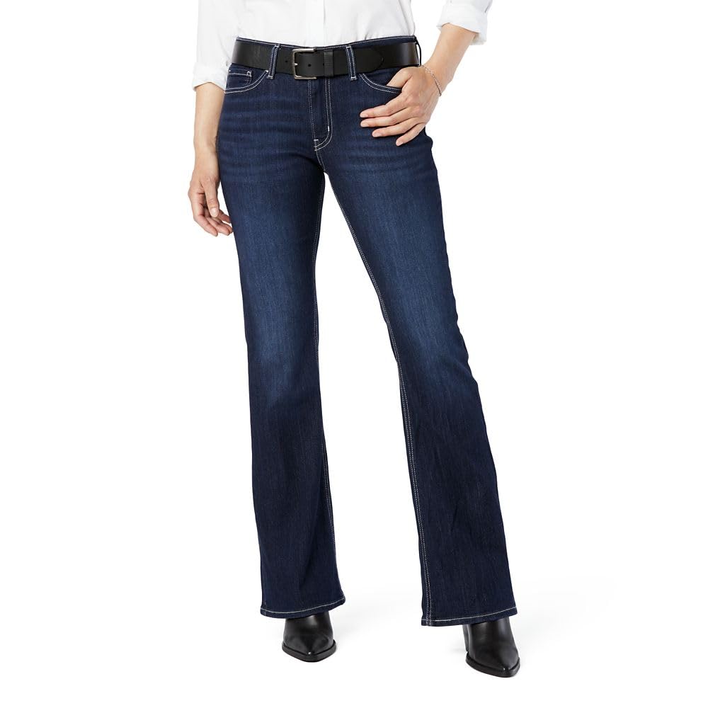 Levi Strauss Signature Gold Women's Mid Rise True Boot Jeans