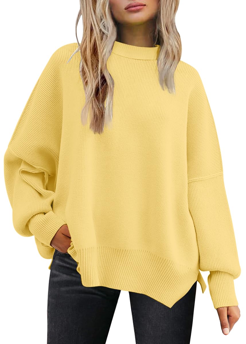 LILLUSORY Oversized Sweaters for Women 2026 Fall Fashion Outfits Clothes