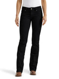 Wrangler Women's Western Mid Rise Stretch Boot Cut Jean