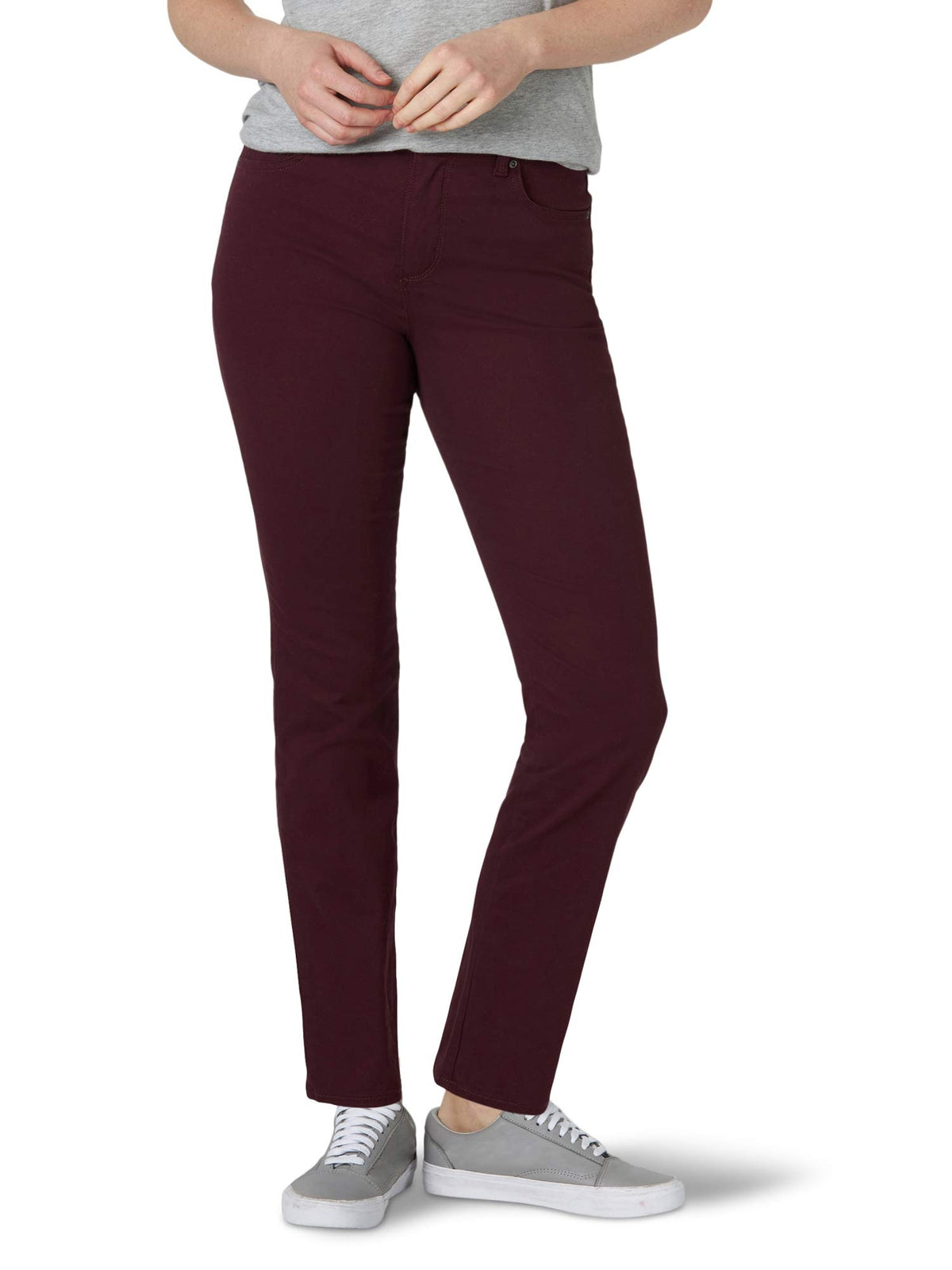 Lee Women's Instantly Slims Classic Relaxed Fit Monroe Straight Leg Jean