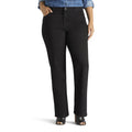 Lee Womens Plus Size Instantly Slims Classic Relaxed Fit Monroe Straight Leg Jean