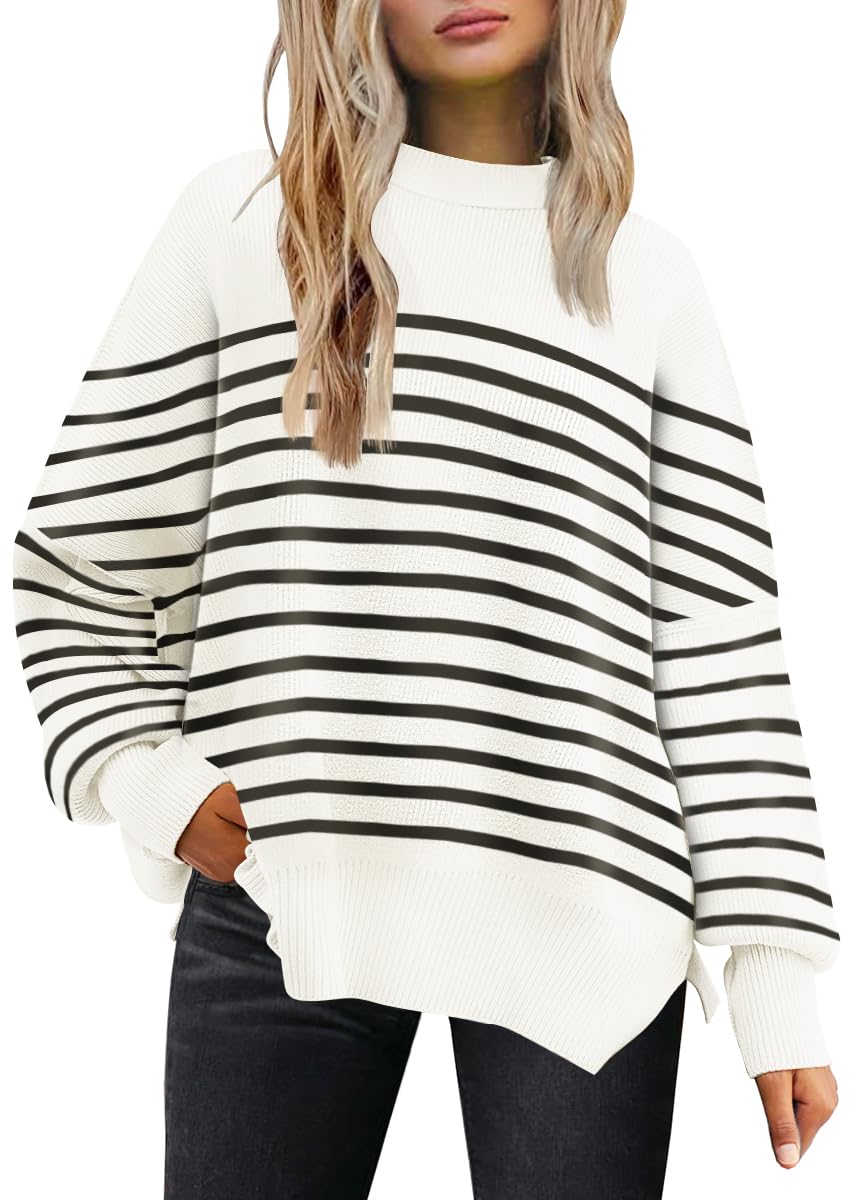 LILLUSORY Oversized Sweaters for Women 2026 Fall Fashion Outfits Clothes