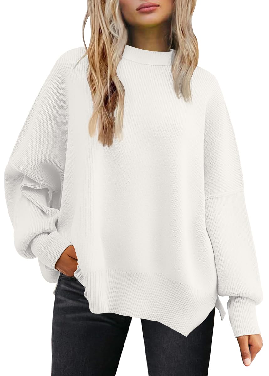 LILLUSORY Oversized Sweaters for Women 2026 Fall Fashion Outfits Clothes