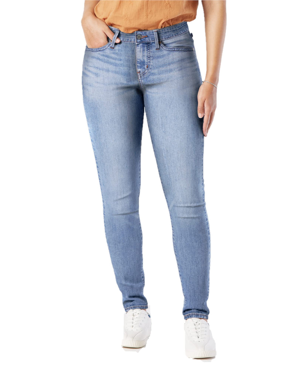 Levi Strauss Signature Gold Women's '03 Essential Mid Rise Skinny Jeans