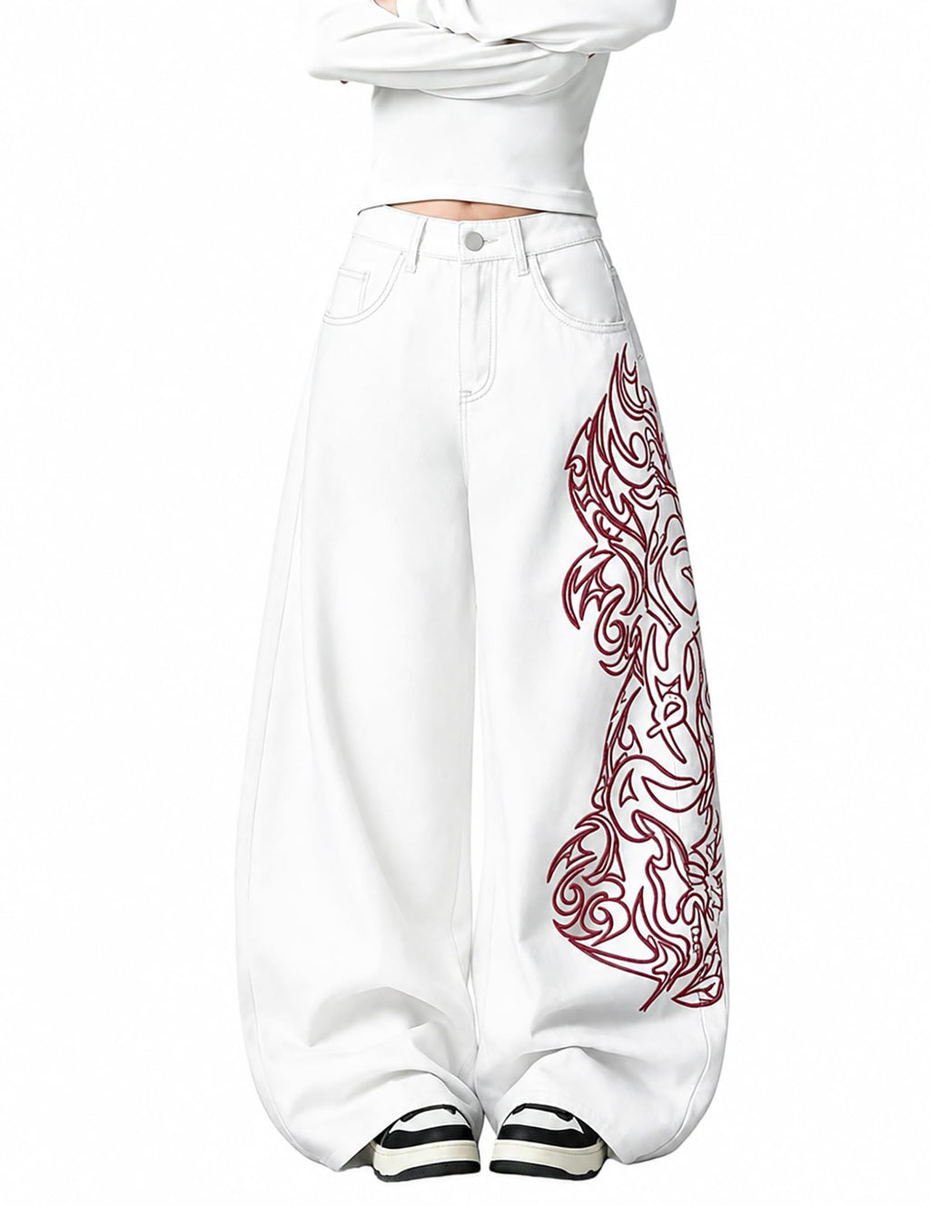 Trendy Wide Leg Jeans for Women