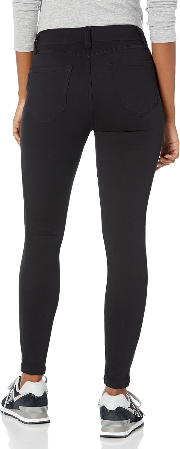 Amazon Essentials Women's Pull-On Mid Rise Stretchy Knit Jegging (Available in Plus Size)