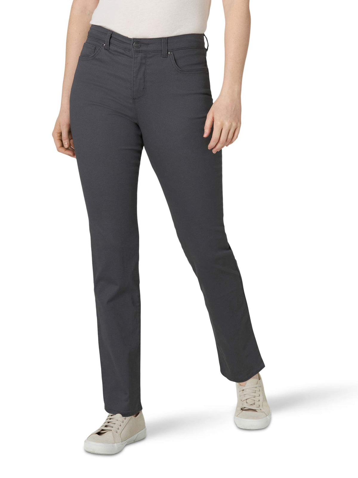 Lee Women's Instantly Slims Classic Relaxed Fit Monroe Straight Leg Jean