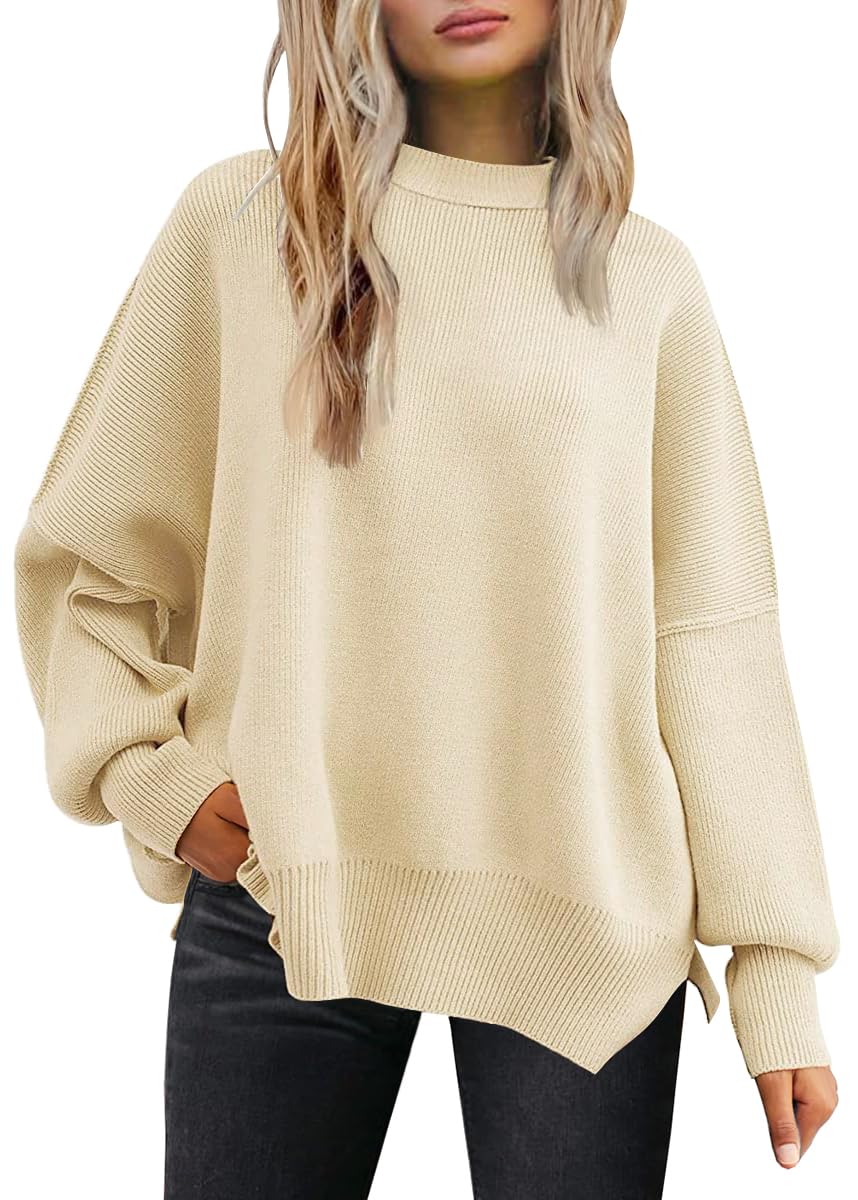 LILLUSORY Oversized Sweaters for Women 2026 Fall Fashion Outfits Clothes