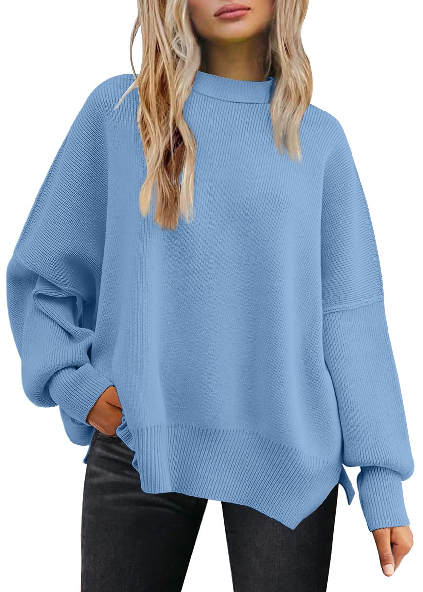 LILLUSORY Oversized Sweaters for Women 2026 Fall Fashion Outfits Clothes