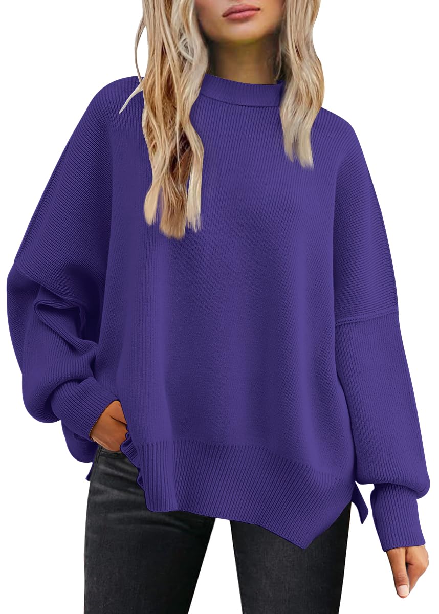 LILLUSORY Oversized Sweaters for Women 2026 Fall Fashion Outfits Clothes