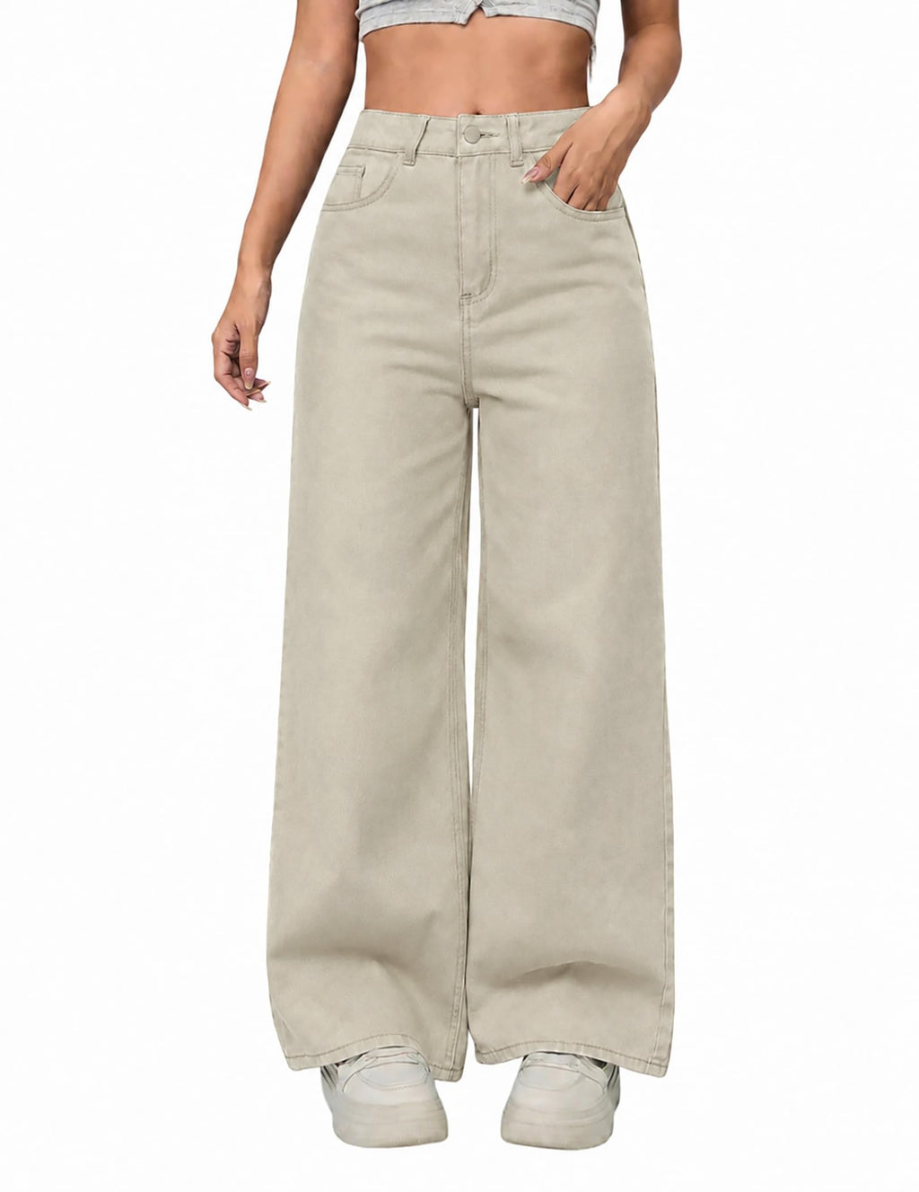 Trendy Wide Leg Jeans for Women