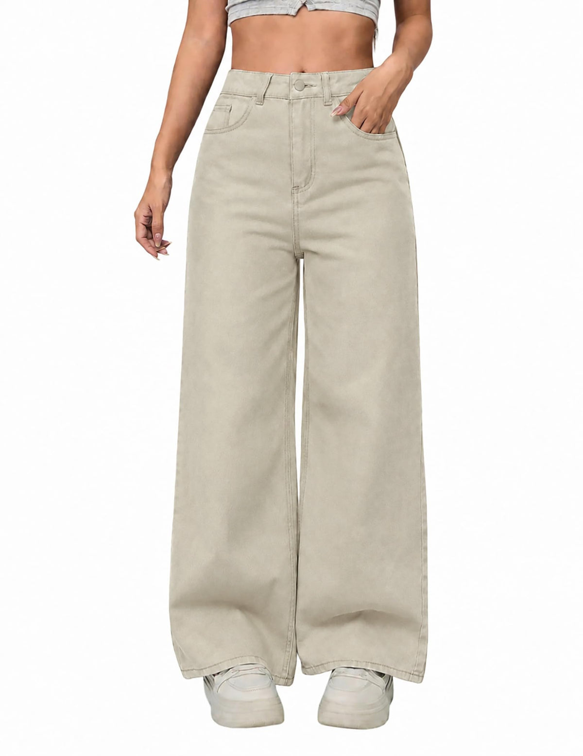 Trendy Wide Leg Jeans for Women