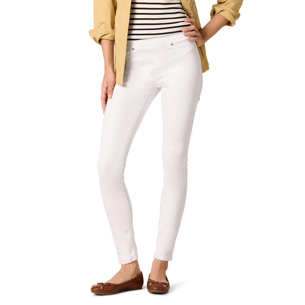 Amazon Essentials Women's Skinny Fit Mid-Rise Stretch Pull-On Jegging with Pockets