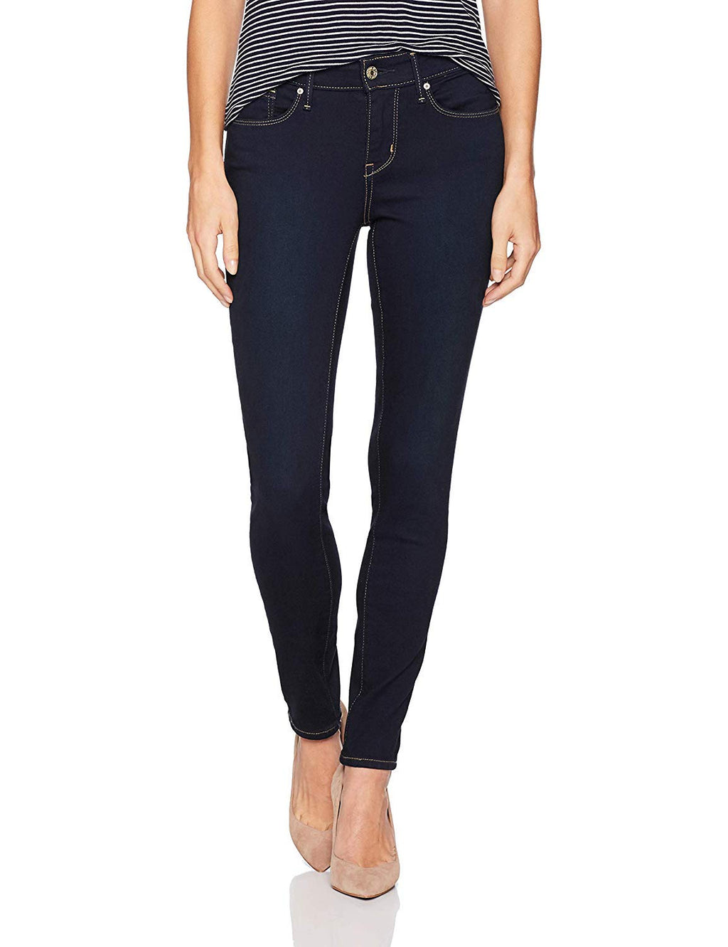 Levi Strauss Signature Gold Women's '03 Essential Mid Rise Skinny Jeans