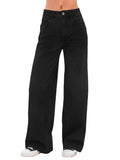 EMMIOL Women 2026 Wide Leg Jeans High Waist Stretchy Baggy Denim Pants