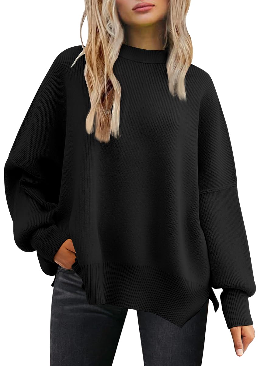 LILLUSORY Oversized Sweaters for Women 2026 Fall Fashion Outfits Clothes