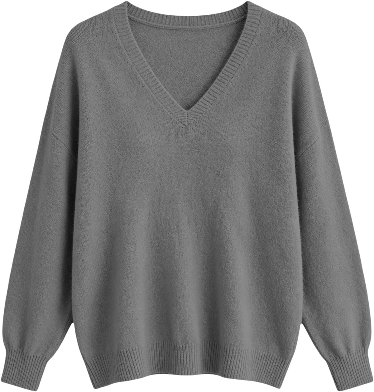 Cashmere Sweaters for Women Long Sleeve V Neck Fall Tops
