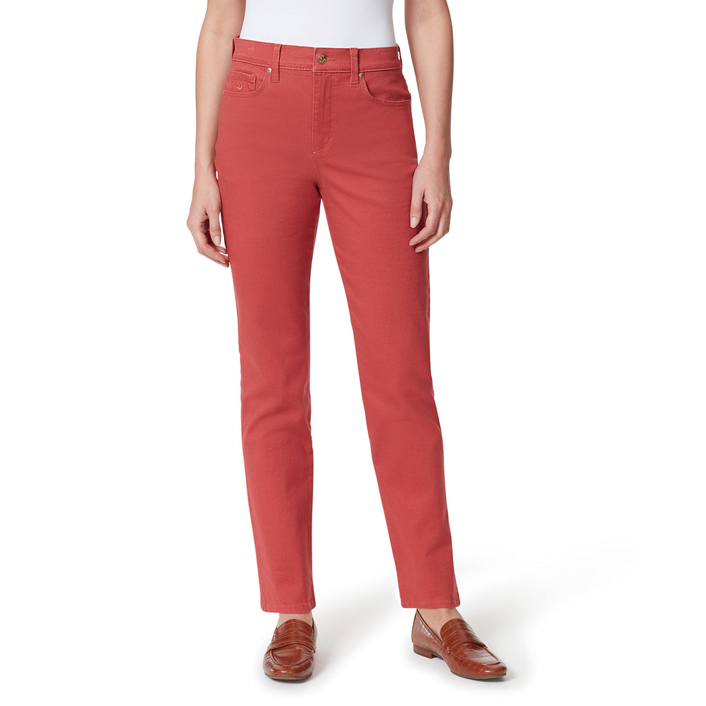 Gloria Vanderbilt Womens Amanda Classic High Rise Tapered Jean Plus Size