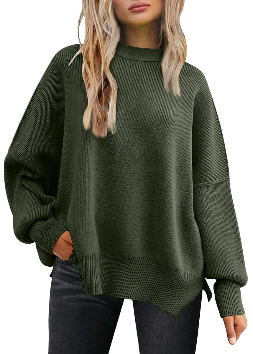 LILLUSORY Oversized Sweaters for Women 2026 Fall Fashion Outfits Clothes