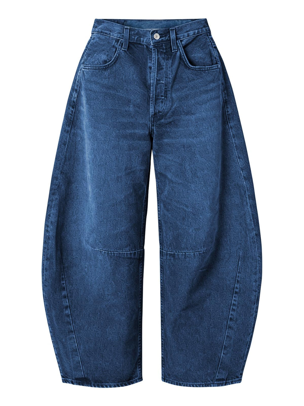 EXLURA Barrel Jeans Women Y2K Boyfriend Denim Pants Casual Baggy Jeans