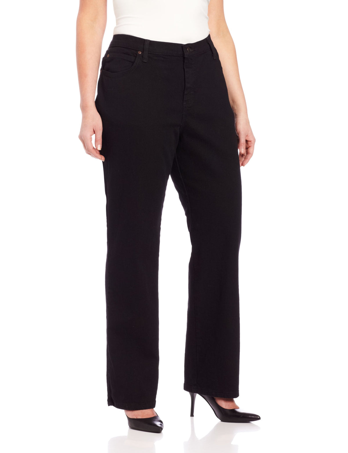 Lee Women's Plus Size Relaxed Fit Straight Leg Jean