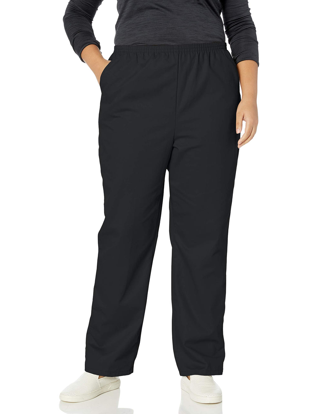 Chic Classic Collection Women's Plus Size Pull-On Pant