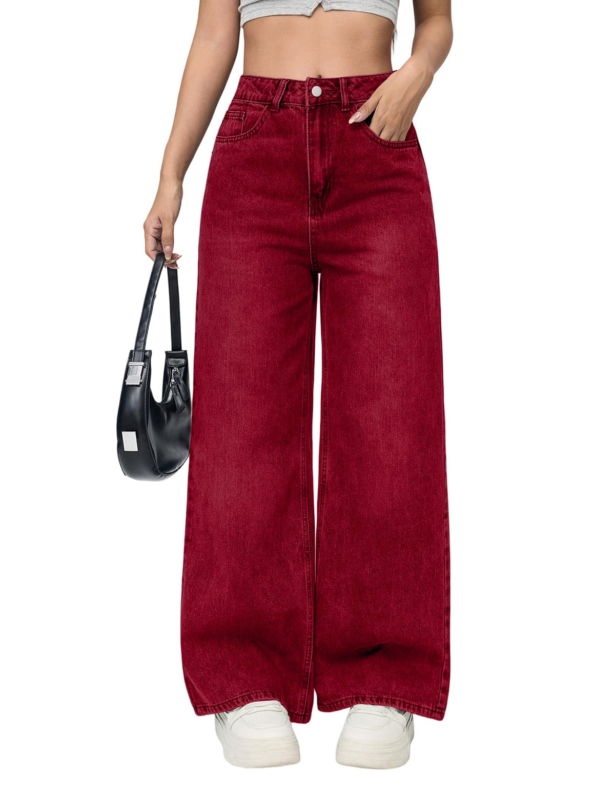 Trendy Wide Leg Jeans for Women