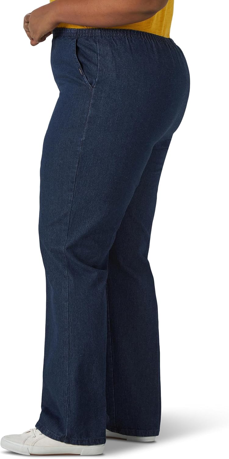 Chic Classic Collection Women's Plus Size Pull-On Pant