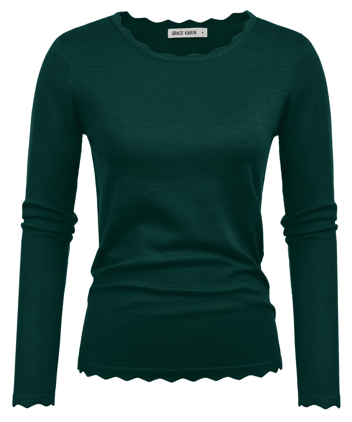 GRACE KARIN Long Sleeve Fall Sweaters for Women Trendy Business Casual Tops