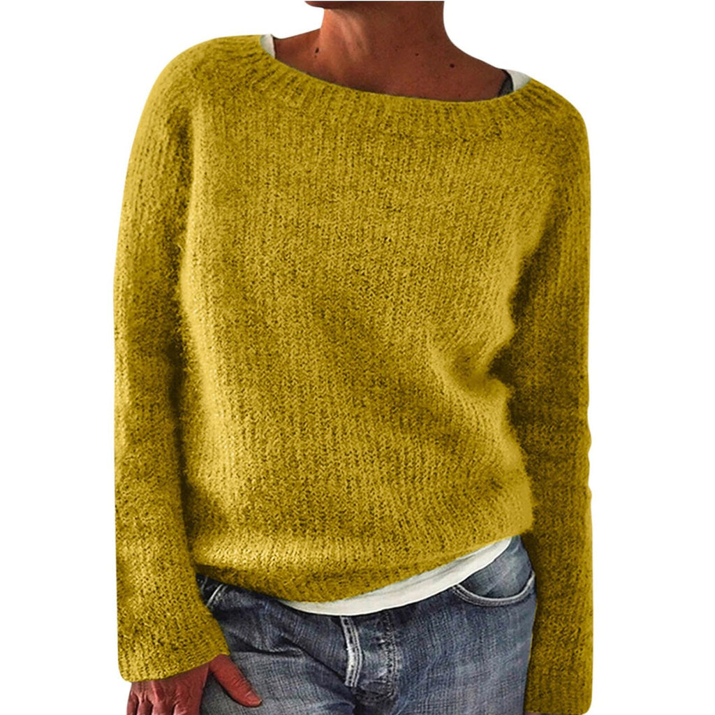 Fair Isle Sweater Women Boho Knitted Vintage Sweaters Casual Crewneck Long Sleeve Lightweight Cropped Pullover Tops