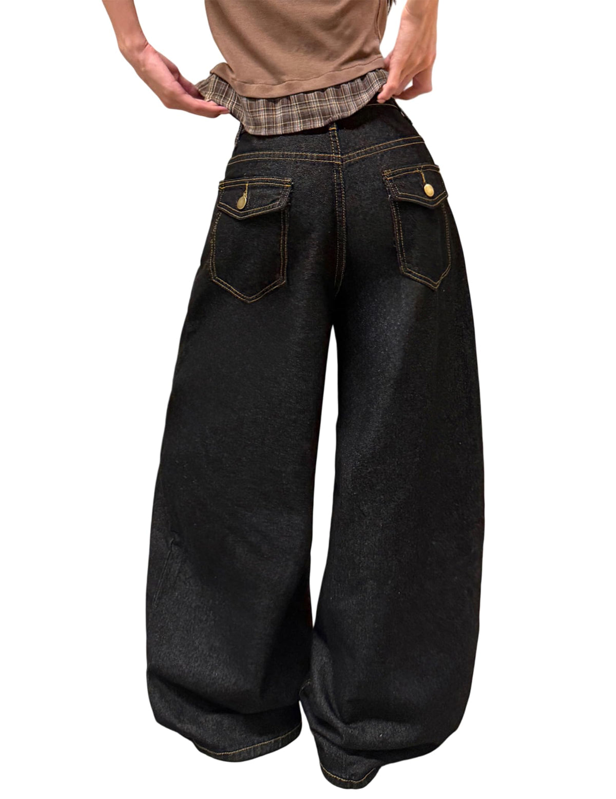 Trendy Wide Leg Jeans for Women