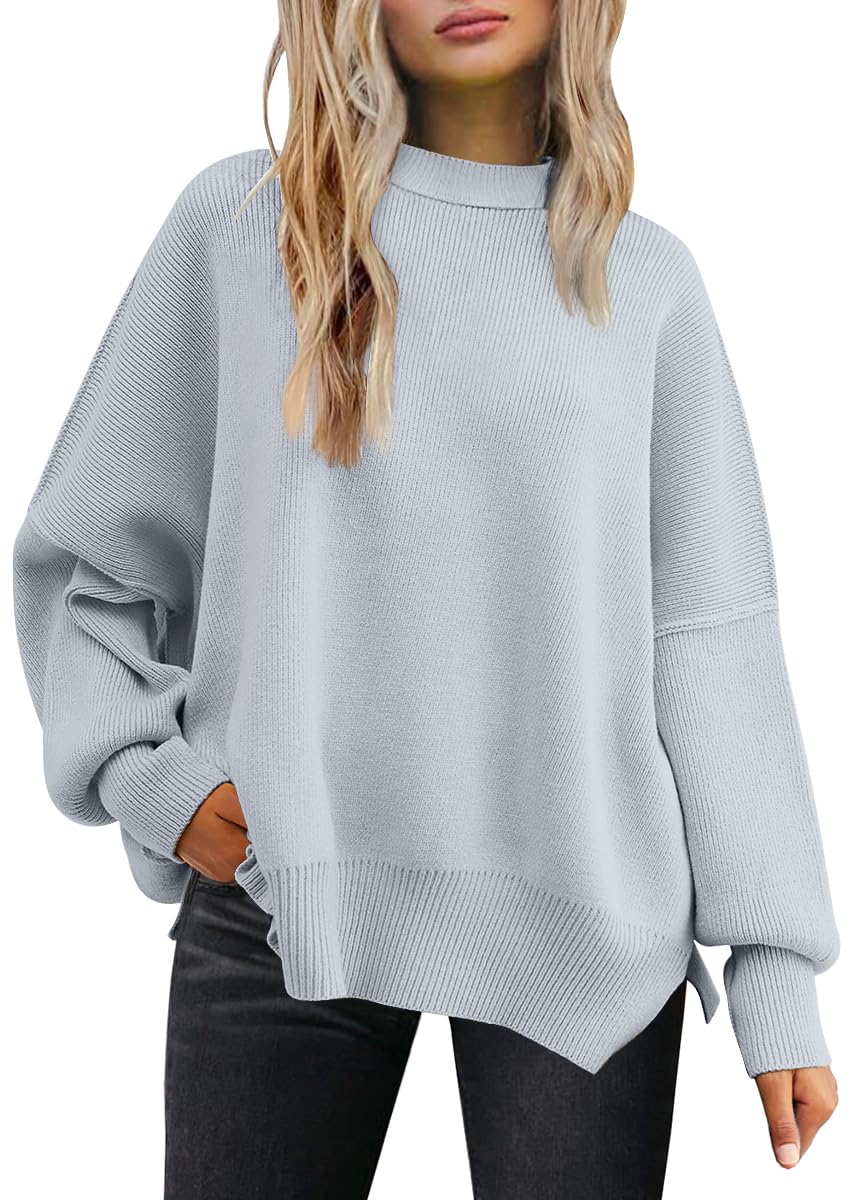 LILLUSORY Oversized Sweaters for Women 2026 Fall Fashion Outfits Clothes
