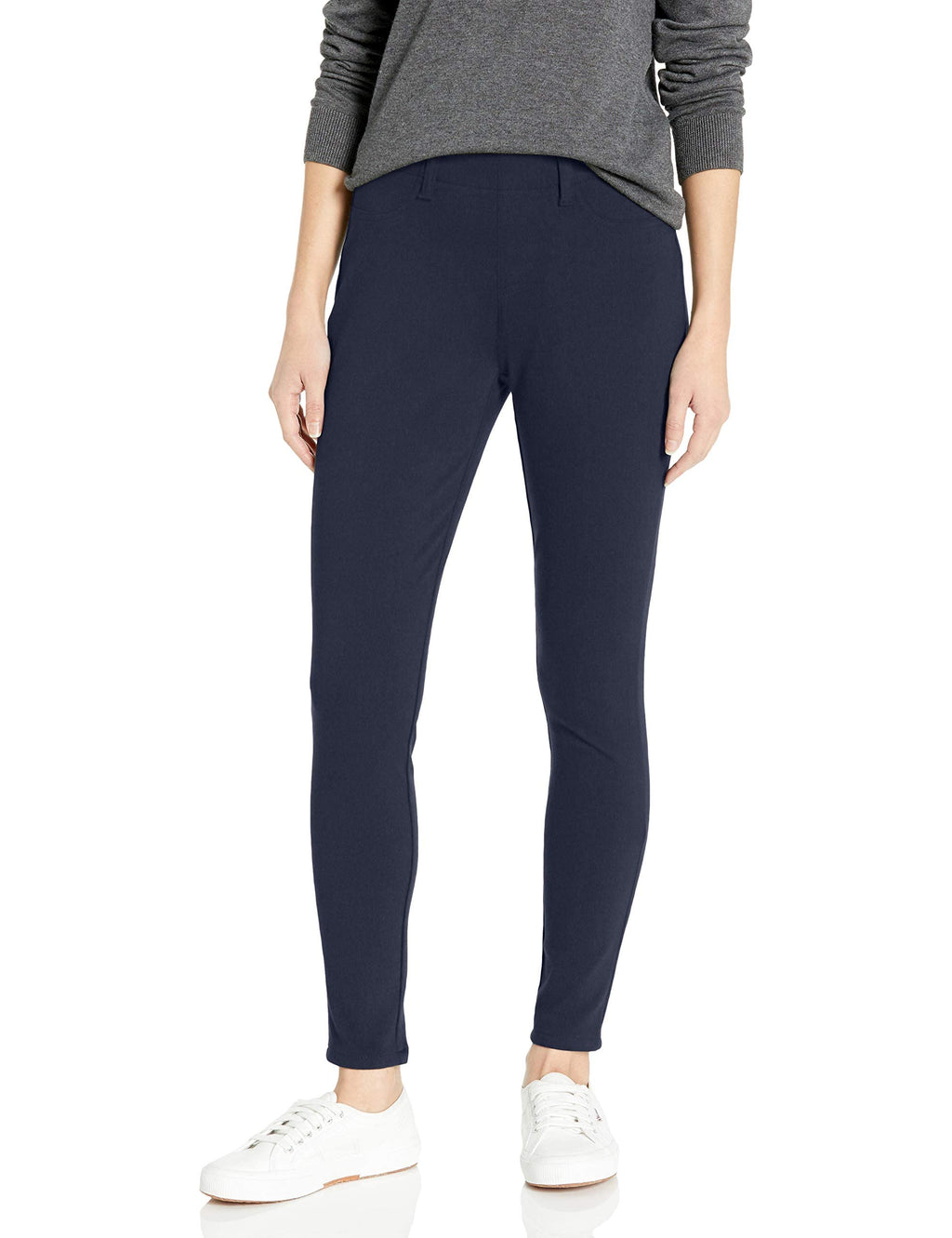 Amazon Essentials Women's Pull-On Mid Rise Stretchy Knit Jegging (Available in Plus Size)