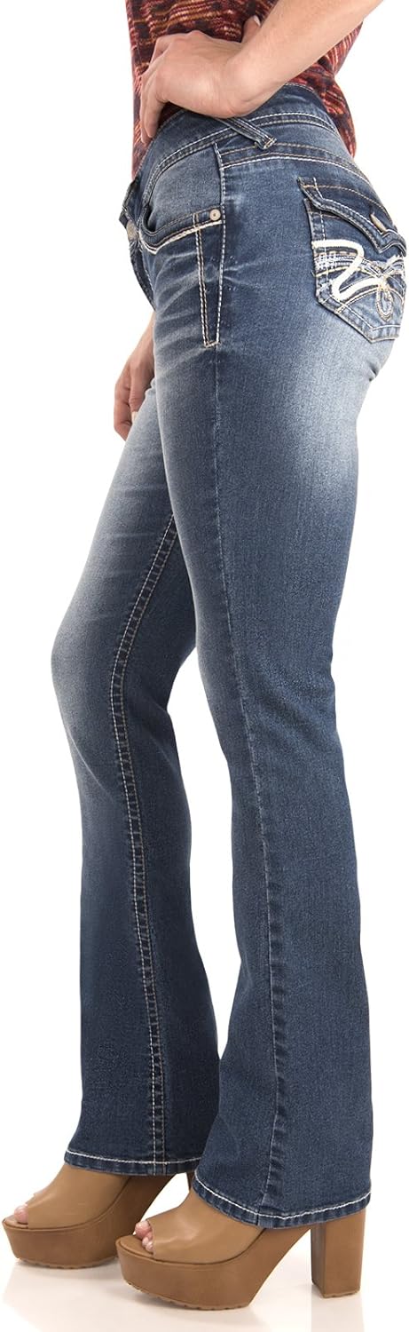 WallFlower Legendary Bootcut Jeans for Women, Size 0 to 24
