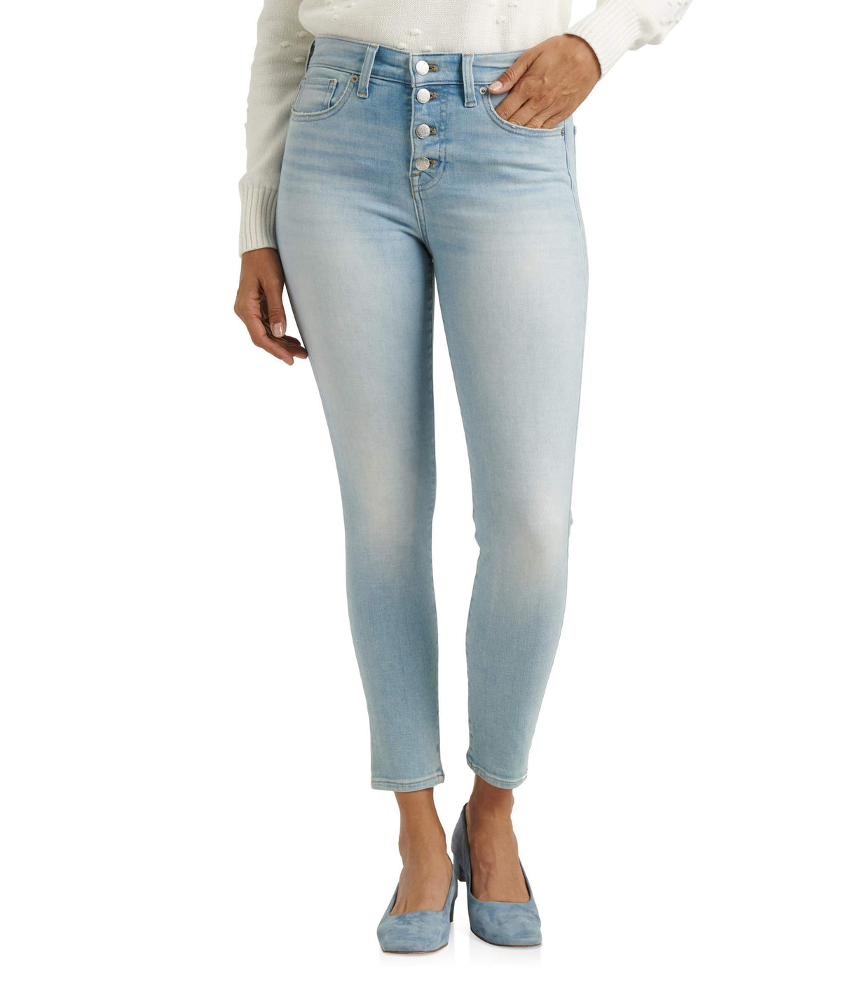 Lucky Brand Women's Mid Rise Ava Skinny Jean